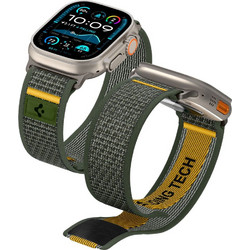 Spigen Athlex Air Λουράκι Υφασμάτινο Active Green (Apple Watch 44 / 45 / 46 / 49mm)