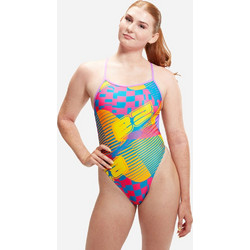 Speedo Αθλητικό Ολόσωμο Μαγιό Πολύχρωμο 128431-6625