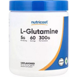Nutricost L-Glutamine Unflavored 5000mg 300gr