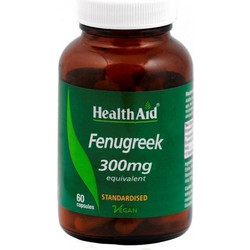 Health Aid Fenugreek 300mg 60 Κάψουλες