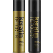 Keratin Nanocure Smooth Σετ Περιποίησης Μαλλιών Conditioner 500ml + Σαμπουάν 500ml