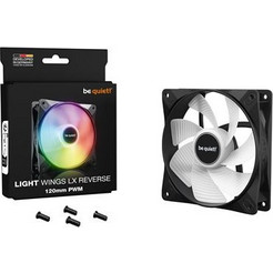 Be Quiet Light Wings LX Reverse Case Fan 120mm ARGB με Σύνδεση 3-Pin 4-Pin PWM Black