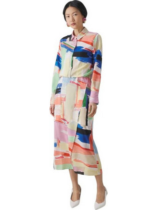 Emme Marella Midi Καθημερινό Φόρεμα Πολύχρωμο 24132210132-001