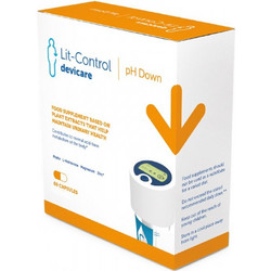 Devicare Lit-Control pH Down 837mg 60 Κάψουλες