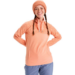 Roxy Sayna Γυναικείο Φούτερ Fleece με Τσέπες Κοραλί ERJFT04831-MGK4