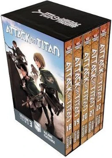 Attack on Titan Season 3 Part 2 Manga Box Set | BestPrice.gr