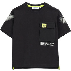 Original Marines Παιδικό T-Shirt Κοντομάνικο Μαύρο DFP4037YM 19-4008TCX
