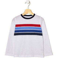 Prenatal Παιδικό T-Shirt Μακρυμάνικο Λευκό Μπλε Κόκκινο 644540