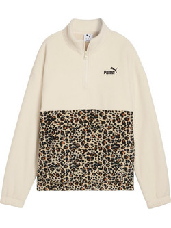 Puma Essentials Graphic Animal Γυναικείο Αθλητικό Φούτερ Εκρού 688083-87