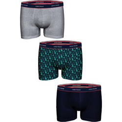 John Frank Ανδρικά Μποξεράκια Σετ 3Pack JF3BFG05