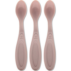 Lorelli My Friend Σετ Βρεφικά Κουτάλια Σιλικόνης 6m+ Mellow Rose 3τμχ