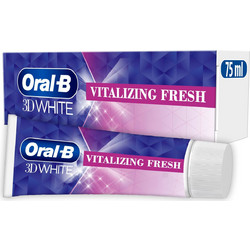 Oral-B 3D White Vitalizing Fresh Οδοντόκρεμα για Λεύκανση 75ml