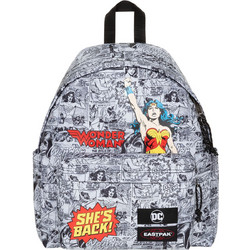 Eastpak Day Pak'R Wonder Woman Σχολική Τσάντα Πλάτης Γυμνασίου - Λυκείου Πολύχρωμη EK0A5BG44V81