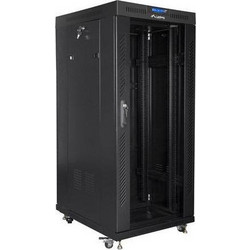 Lanberg FF01-6827-12BL Επιδαπέδια Καμπίνα Rack 27U 60x80x146.1cm