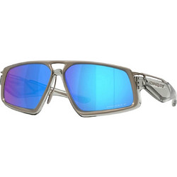 Oakley OO6029 04 Ανδρικά Γυαλιά Ηλίου Aviator Κοκάλινα Γκρι με Μπλε Φακό
