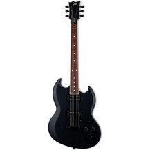 ESP LTD Volsung 200 Ηλεκτρική Κιθάρα Double Cut με Μαγνήτες HH & Ταστιέρα Jatoba Black Matte