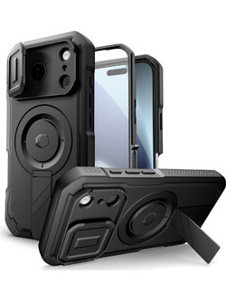 Tech-Protect Kevlar MagSafe Back Cover Black (iPhone 17 Pro)