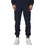 Body Action Ανδρικό Παντελόνι Φόρμας Fleece με Λάστιχο Navy Μπλε 023530-04B