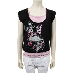 Heelys Παιδικό T-Shirt Αμάνικο Μαύρο S9-SS-59