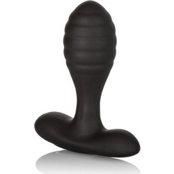 CalExotics Eclipse Ultra Soft Probe Πρωκτική Σφήνα Ασύρματη με Δόνηση 10cm Μαύρη