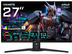Gigabyte AORUS FO27Q5P QD-OLED HDR Gaming Monitor 27" 2560x1440 QHD 500Hz 0.03ms