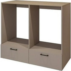 PoliHome Venum Double Ντουλάπι Μπάνιου Δαπέδου MDF 162778269