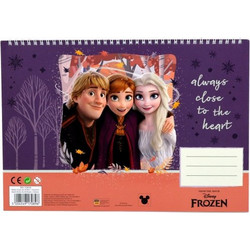 Gim Disney Frozen Μπλοκ Ζωγραφικής A4 30 Φύλλων 341-72416