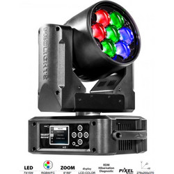 Prolights DIAMOND7BK Φωτορυθμικό Προβολέας LED DMX με Ρομποτική Κεφαλή RGBW
