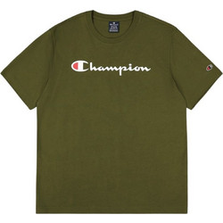 Champion Ανδρικό Αθλητικό T-Shirt Χακί 220256-GS573