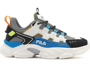 Fila Memory Spinel 3 Παιδικά Sneakers Ανθρακί Royal Blue 3YF51022-312