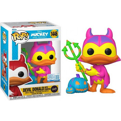 Funko Pop! Disney Mickey & Friends 1446 Devil Donald with Pumpkin Chase Limited Edition