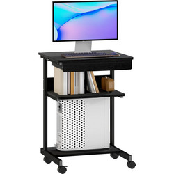 HOMCOM Γραφείο Υπολογιστή Ξύλινο 56x51x79cm 920-105V00BK