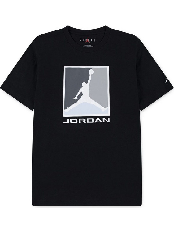 Jordan Παιδικό T-Shirt Κοντομάνικο Μαύρο 95F057-023