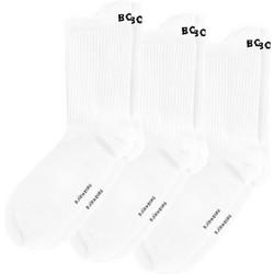 Bjorn Borg Ανδρικές Κάλτσες Ψηλές Λευκές 3Pack 10004093-MP001