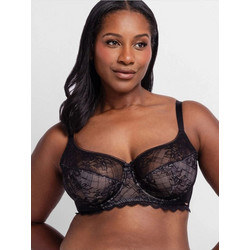 Dorina Hasina Σουτιέν Minimizer με Μπανέλα Μαύρο FXWB0105LA190-BK0004