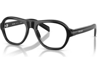 Prada PRC12V 16K1O1 Ανδρικός Σκελετός Γυαλιών Οράσεως Κοκάλινος Μαύρος