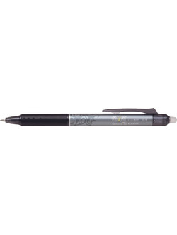 Pilot Frixion Clicker Στυλό Gel που Σβήνει 0.5mm Μαύρο BLRT-FR5B