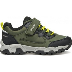 Geox Παιδικά Sneakers Χακί J463ZB050FUC0914