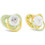 Lorelli Πιπίλες Σιλικόνης 6m+ Yellow Green 2τμχ