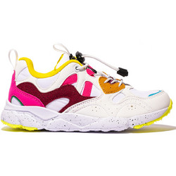 Conguitos Παιδικά Sneakers Λευκά Κίτρινα Μωβ BJSH359001