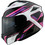 Spyder Rover Black Purple Κράνος Μηχανής Flip-Up
