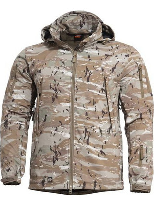 Pentagon Ανδρικό Μπουφάν Χειμωνιάτικο Softshell Μπεζ K08011-50
