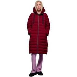 Splendid Γυναικείο Μπουφάν Χειμωνιάτικο Puffer Μακρύ Μπορντό 54-101-099
