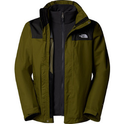 The North Face Evolve II Triclimate Αθλητικό Ανδρικό Μπουφάν Χειμωνιάτικο Softshell Αδιάβροχο Αντιανεμικό Χακί NF00CG55-WOG