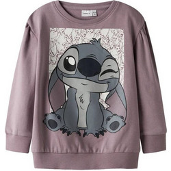 Name It Lili & Stitch Παιδικό Φούτερ Ροζ 13247019