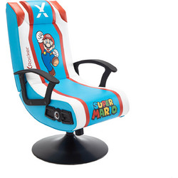 X Rocker Super Mario 2.1 Καρέκλα Gaming Δερματίνης Πολύχρωμη
