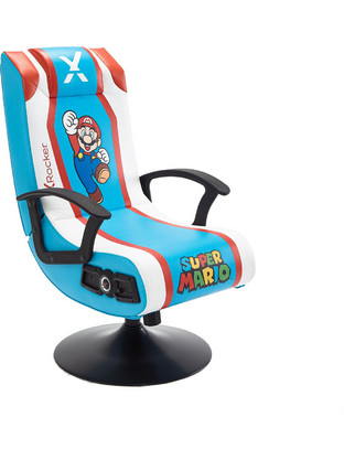 X Rocker Super Mario 2.1 Καρέκλα Gaming Δερματίνης Πολύχρωμη