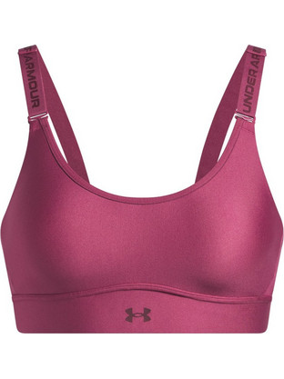 Under Armour Infinity Mid 2.0 Sports Αθλητικό Μπουστάκι με Μέτρια Στήριξη & Ελαφριά Ενίσχυση Φούξια 1384123-659
