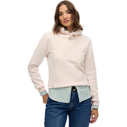 Superdry Γυναικείο Αθλητικό Φούτερ με Κουκούλα Nude W2012559A-1OU