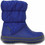 Crocs Παιδικές Μπότες Χιονιού Royal Blue Αδιάβροχες με Γούνα 14613-4BH